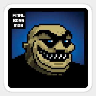 Final Boss Mob #53 Sticker